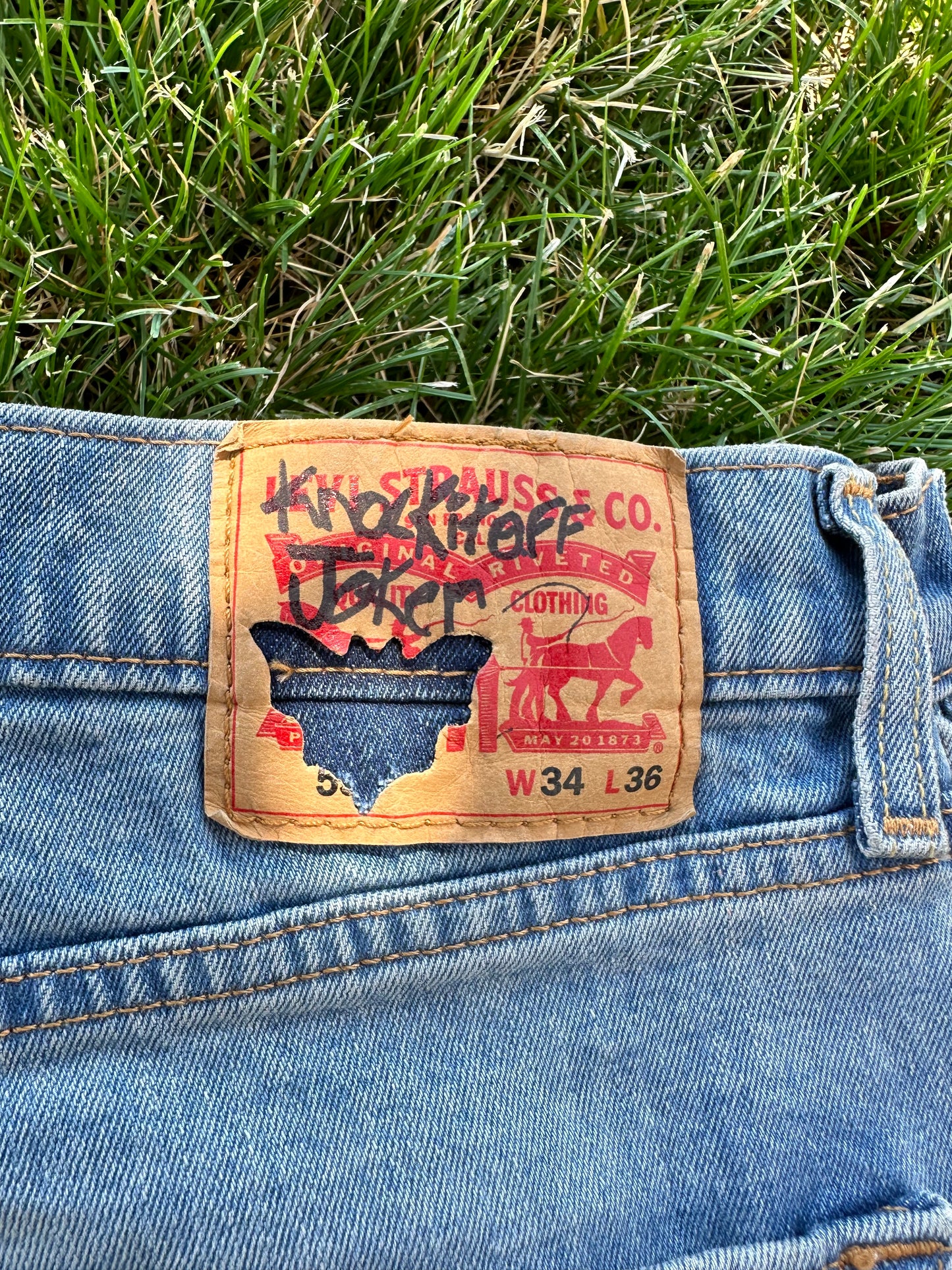 Joker Jean shorts